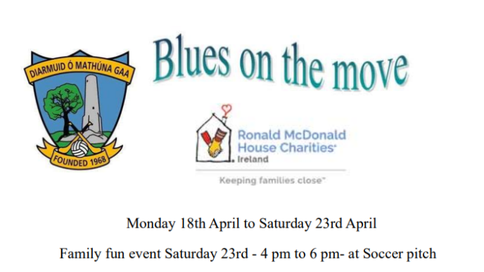 “Blues on the move 2022” for Ronald MacDonald House