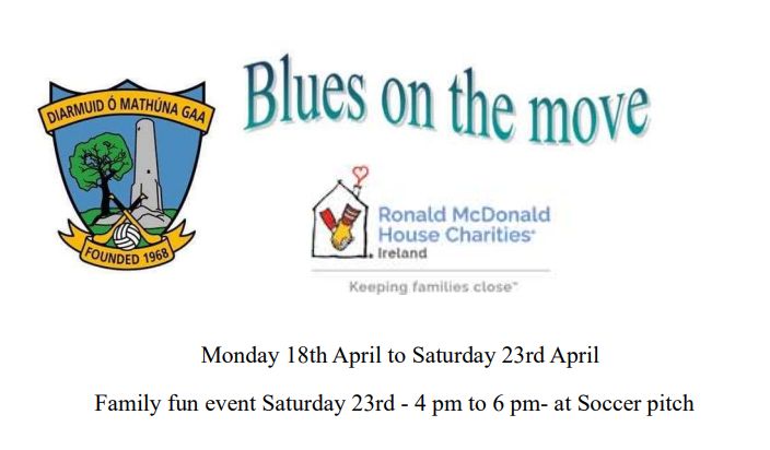 “Blues on the move 2022” for Ronald MacDonald House